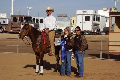 Ace winning First Place at Scottsdale.